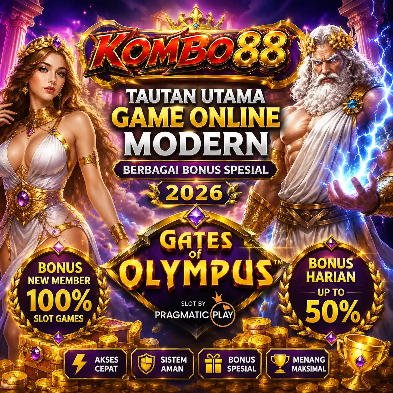 KOMBO88 ✨ Tautan Utama Game Online Modern dengan Berbagai Bonus Spesial 2026